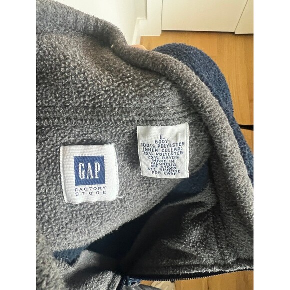 Mens GAP Fleece Pullover Sweater size Large - Picture 4 of 4